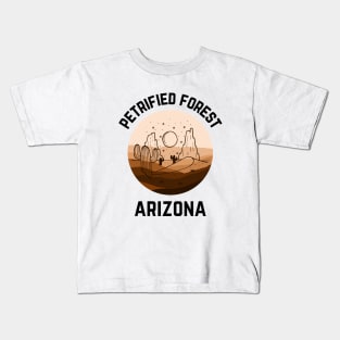 Petrified Forest Vacation Kids T-Shirt